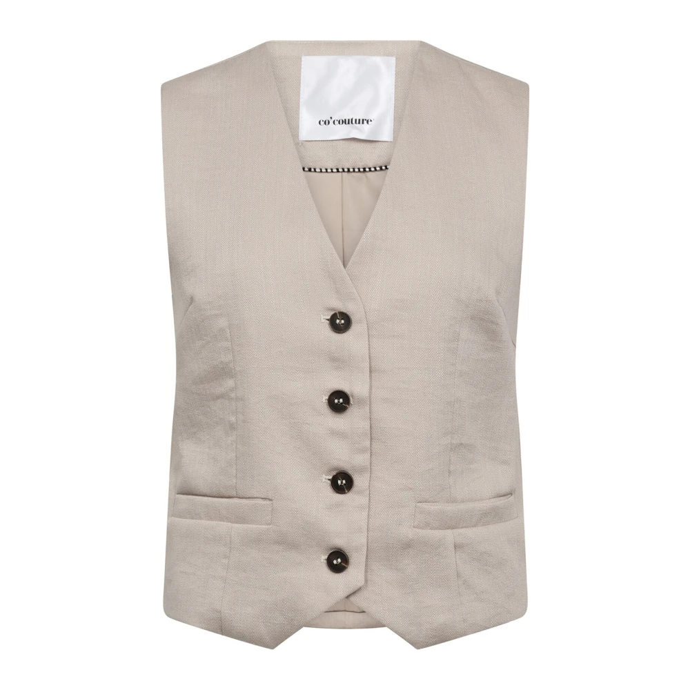 Jackets > Vests - - Co'Couture - Modalova