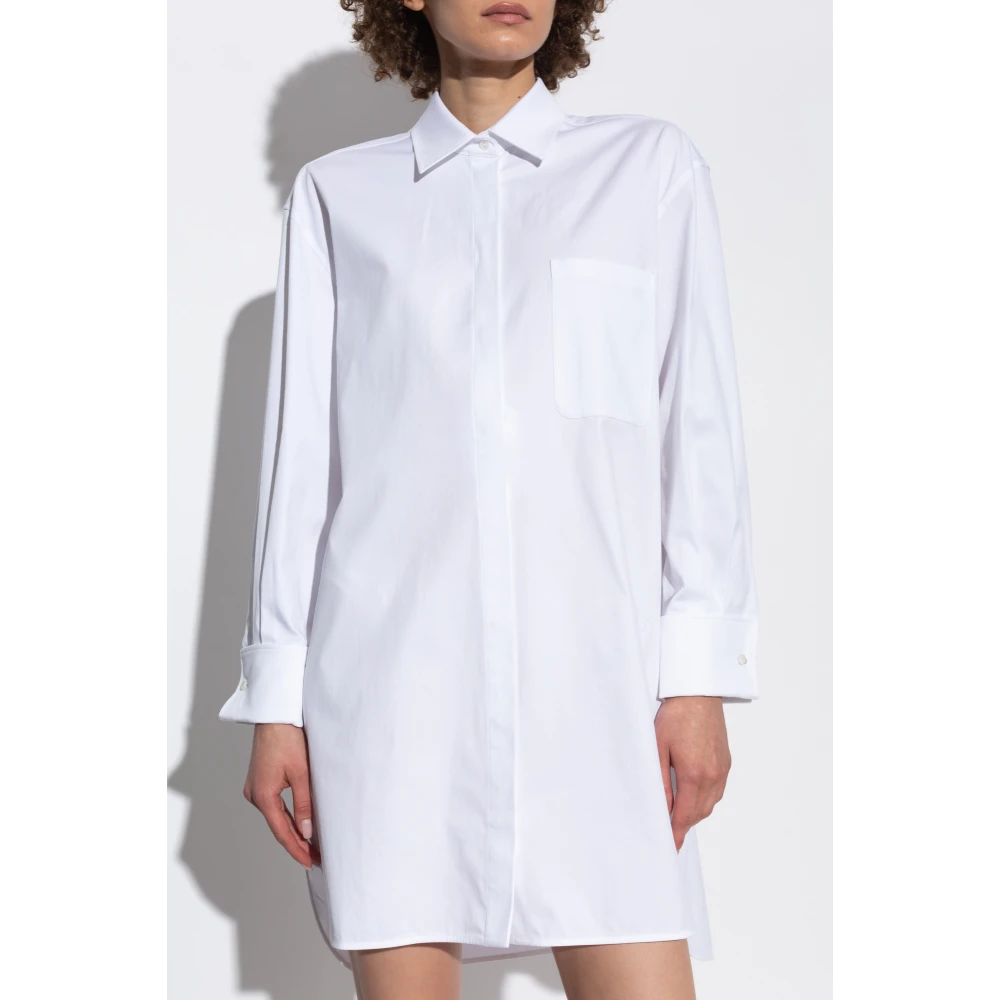 Max Mara Shirt met zak White Dames