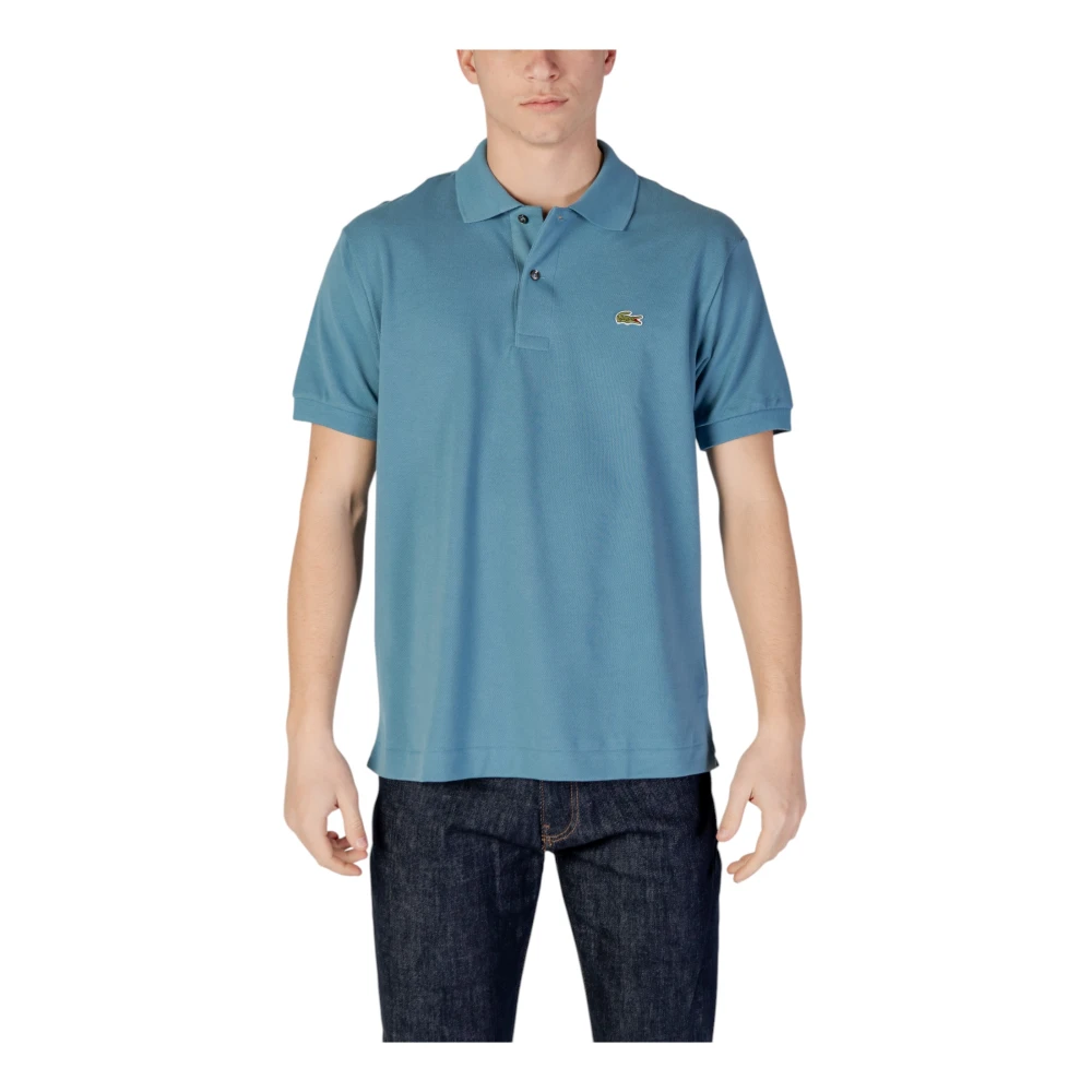 Lacoste Polo Shirt Korte Mouw Collectie Blue Heren