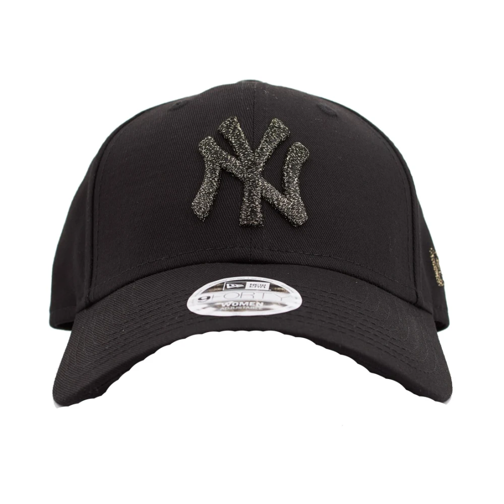 New Era NY Yankees Svart Baseballkeps Black, Dam