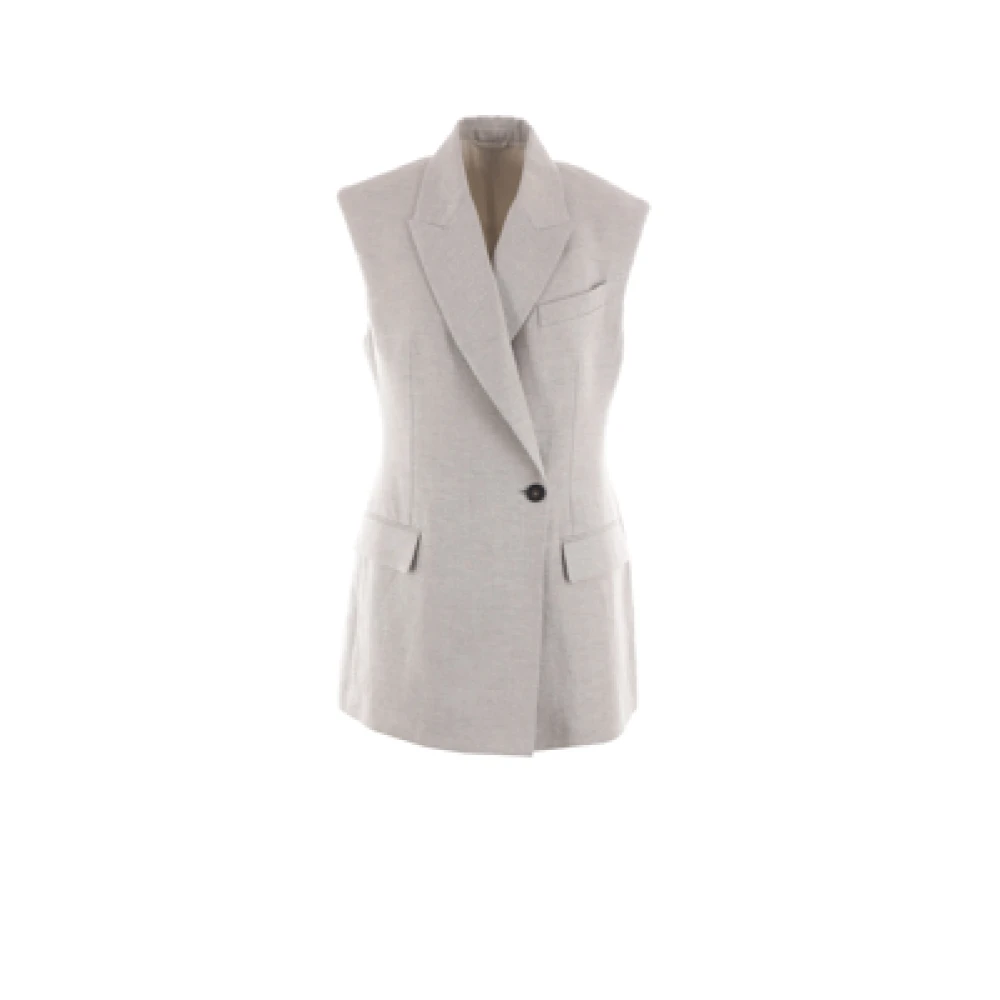 Jackets > Vests - - Brunello Cucinelli - Modalova