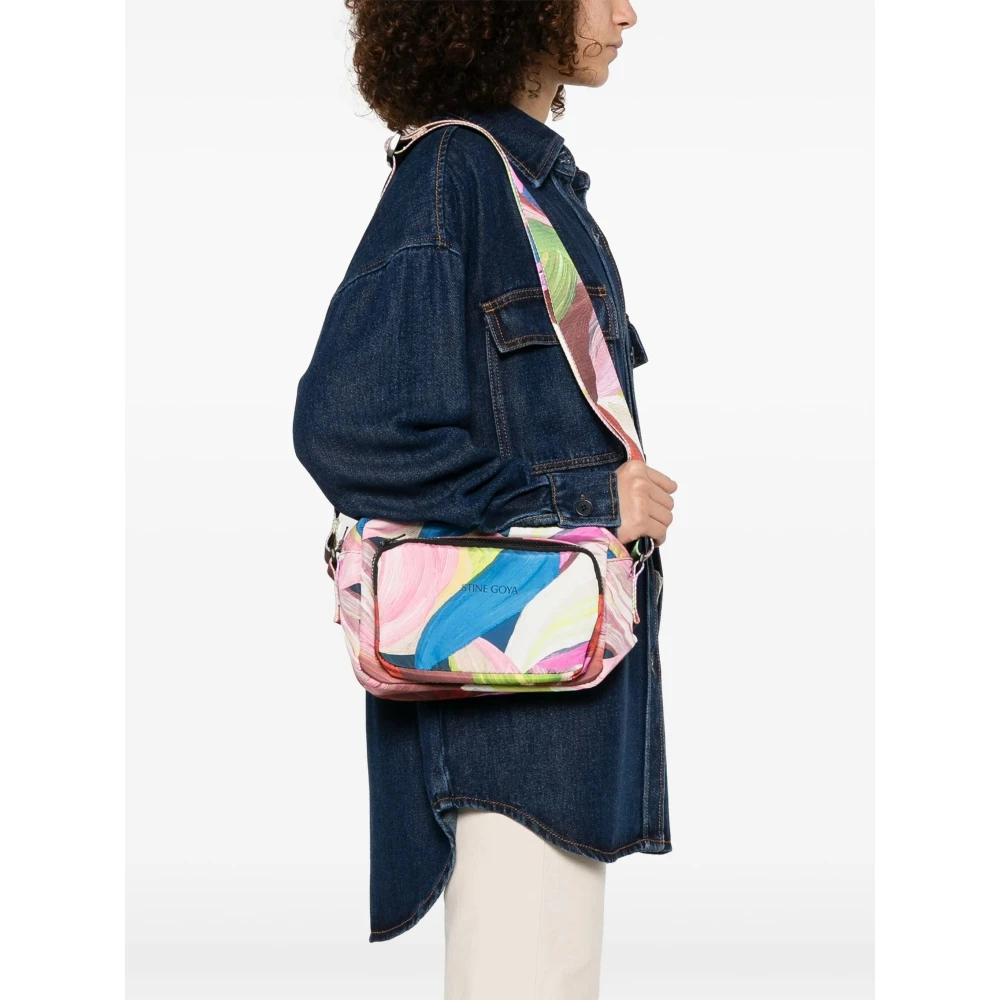 Stine Goya Print Crossbody Tas Multicolor Dames