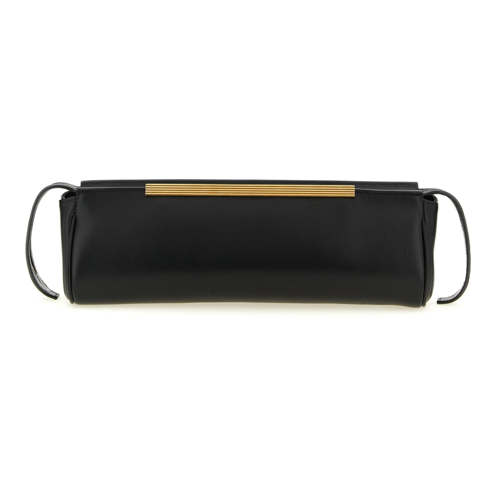 Khaite Women's Black Clutches, One Size, Donna Evening Clutch