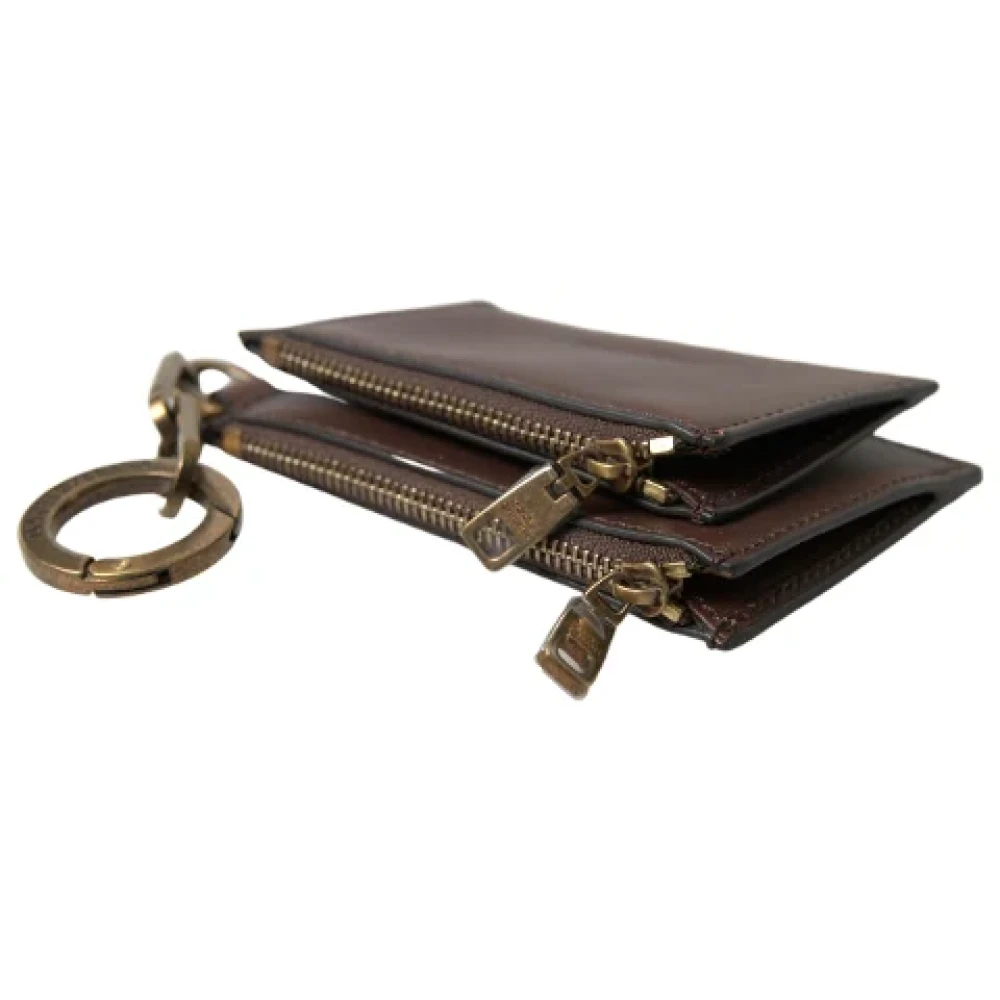 Dolce & Gabbana Pre-owned Canvas wallets Brown Dames