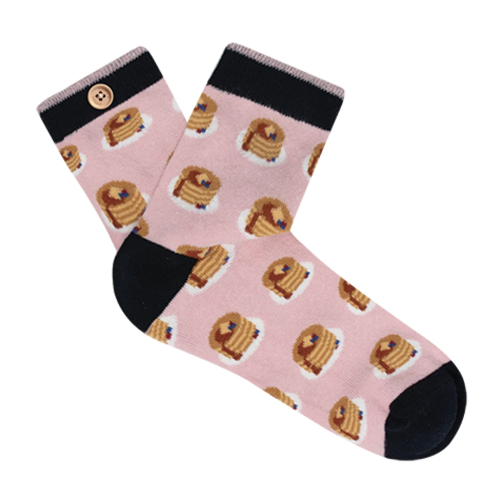 Cabaia Biologische Sokken met Knoopsluiting Multicolor Dames