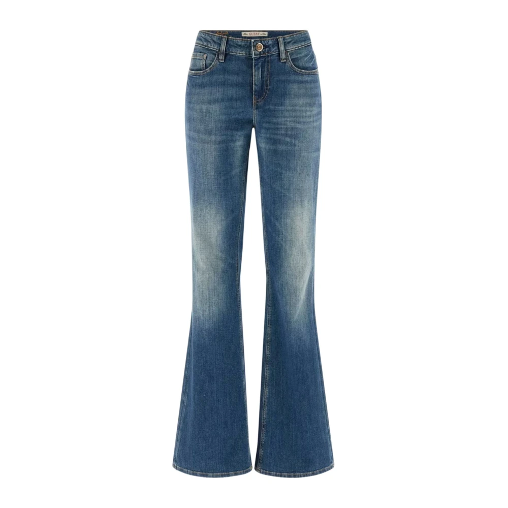 Guess Blue Low Rise Boot - Female - Bootcut Jeans - 3XS - Jeans
