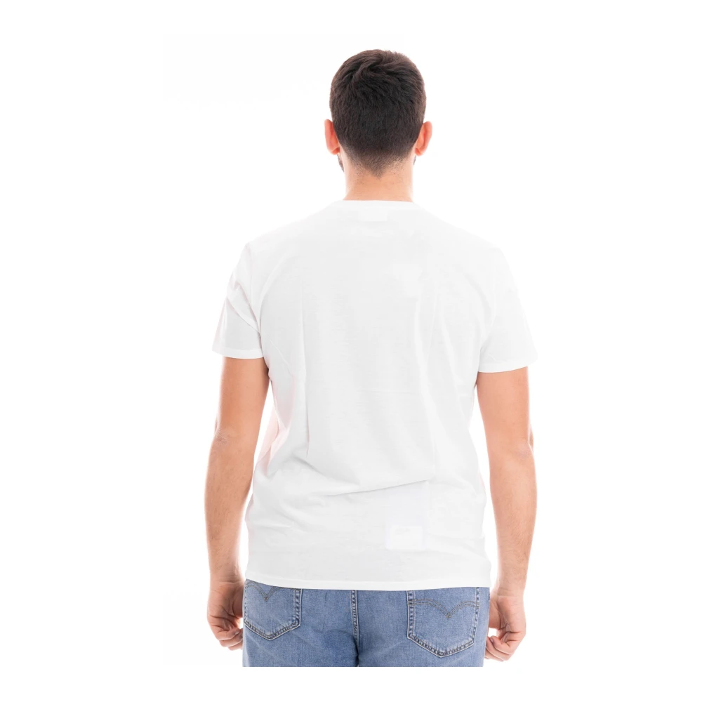 Lacoste Heren Crew Neck T-Shirt White Heren
