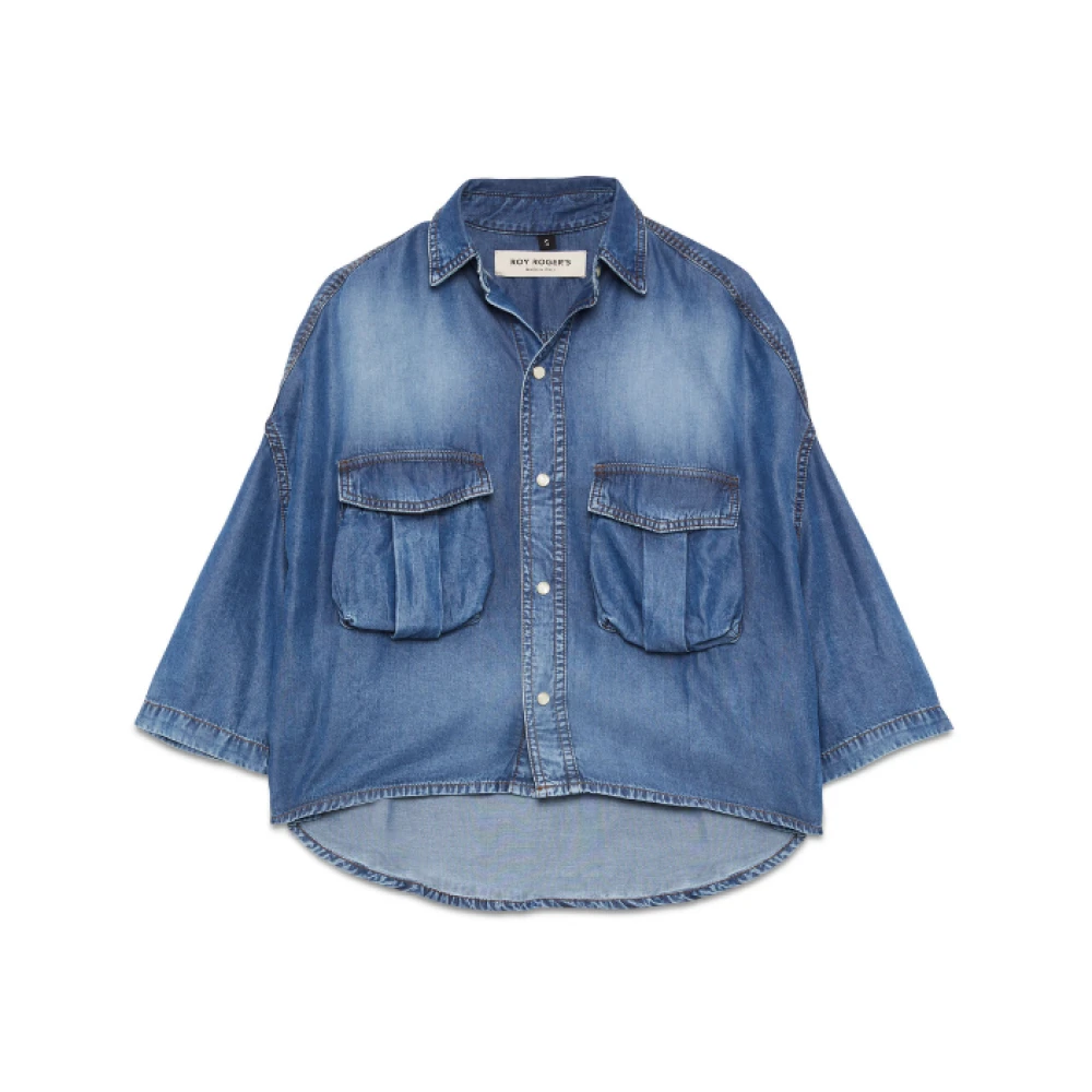 Blouses & Shirts > Denim Shirts - - Roy Roger's - Modalova