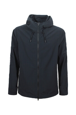 black-double-zip-hooded-coat