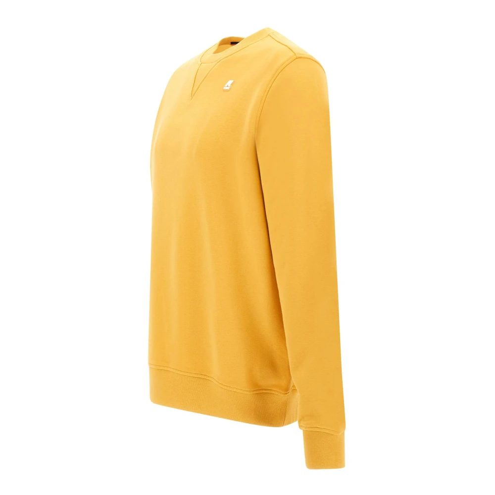 K-way Gele Sweater voor Heren Yellow Heren