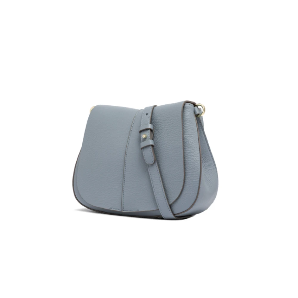 Gianni Chiarini Ronde Array Grote Handtas Blue Dames
