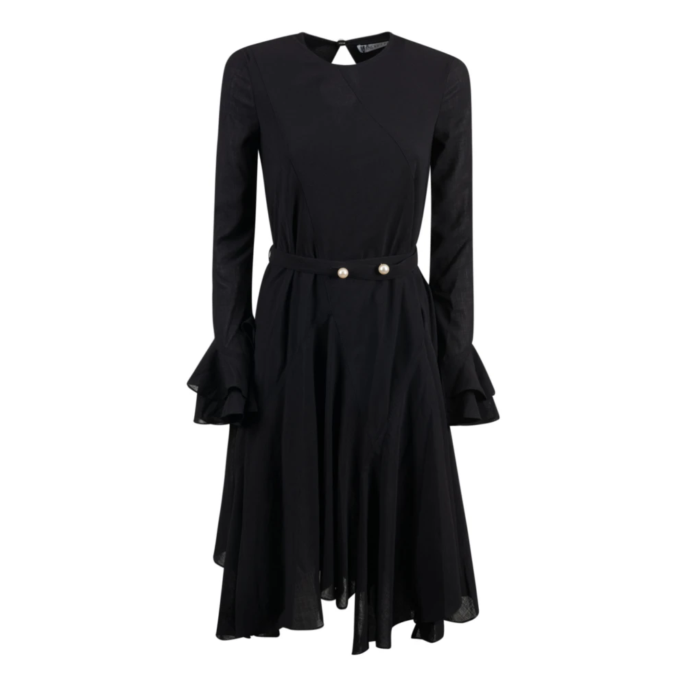 JW Anderson Zwarte Godet stijlvolle top Black Dames