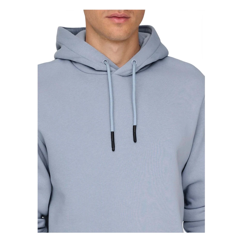 Only & Sons Hoodie Blue Heren