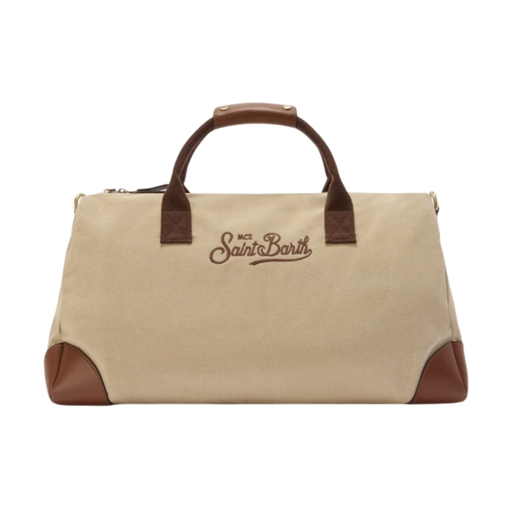 Mc2 Saint Barth Men's Beige Handbags, One Size, Bags..