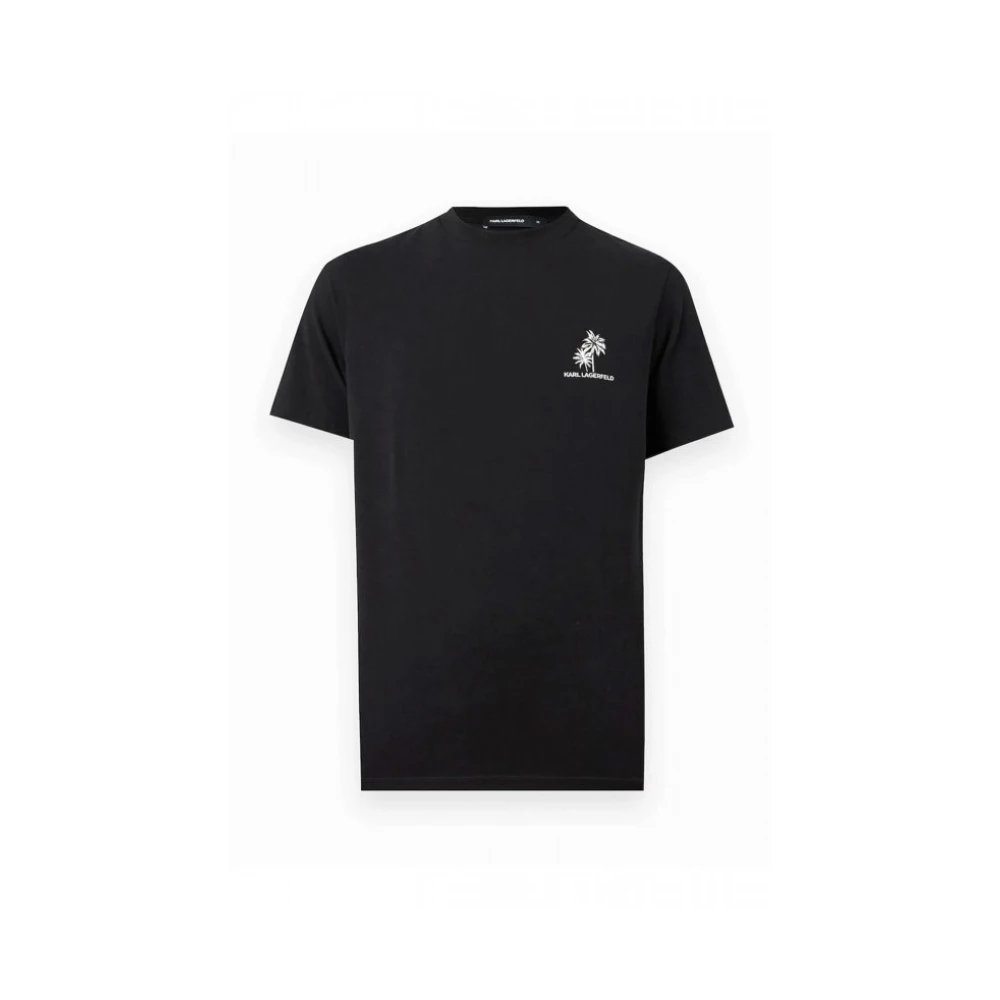 Karl Lagerfeld Men's Black T-Shirt - T-Shirts - S - Tops