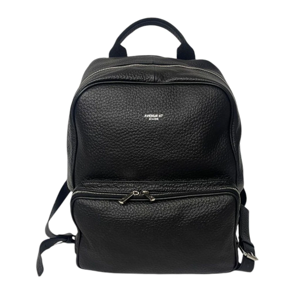 Avenue 67 Zwarte rugzak met meerdere compartimenten Black Dames