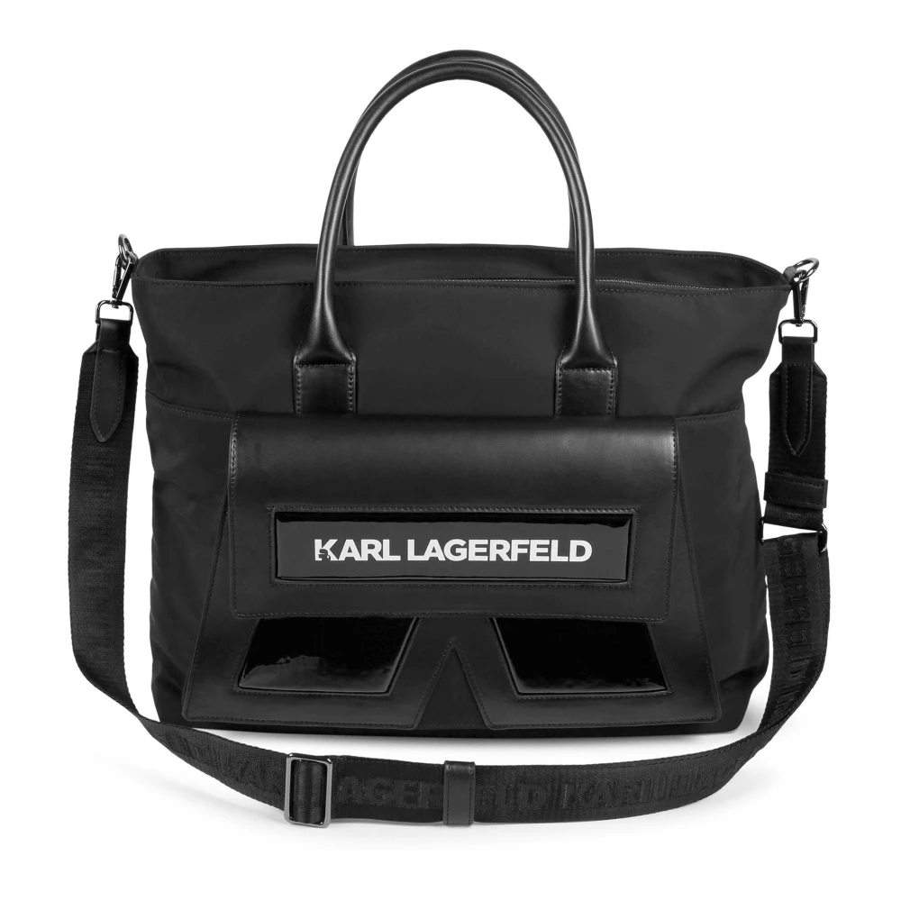 Karl Lagerfeld Tas detail K Ikon Black Dames