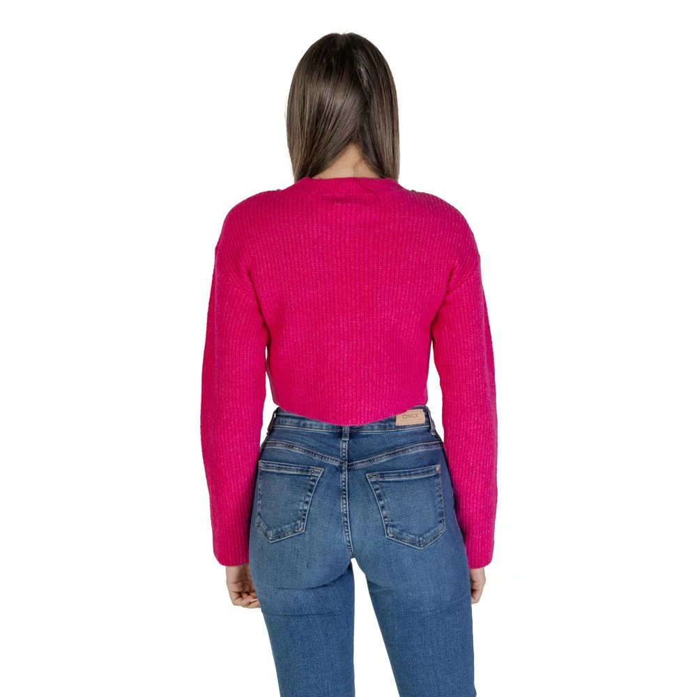 Only Rosa Gebreide Kleding Herfst Winter Pink Dames