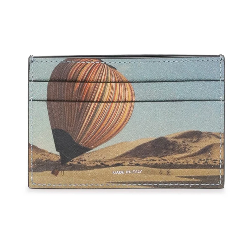 PS By Paul Smith Streep Ballon Kaarthouder Leer Multicolor Heren