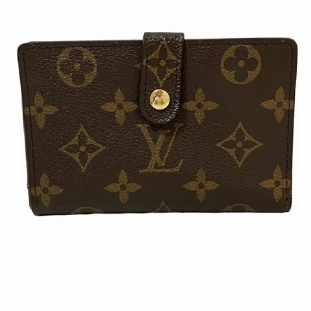 Louis Vuitton Vintage Pre-owned Canvas wallets Brown Dames