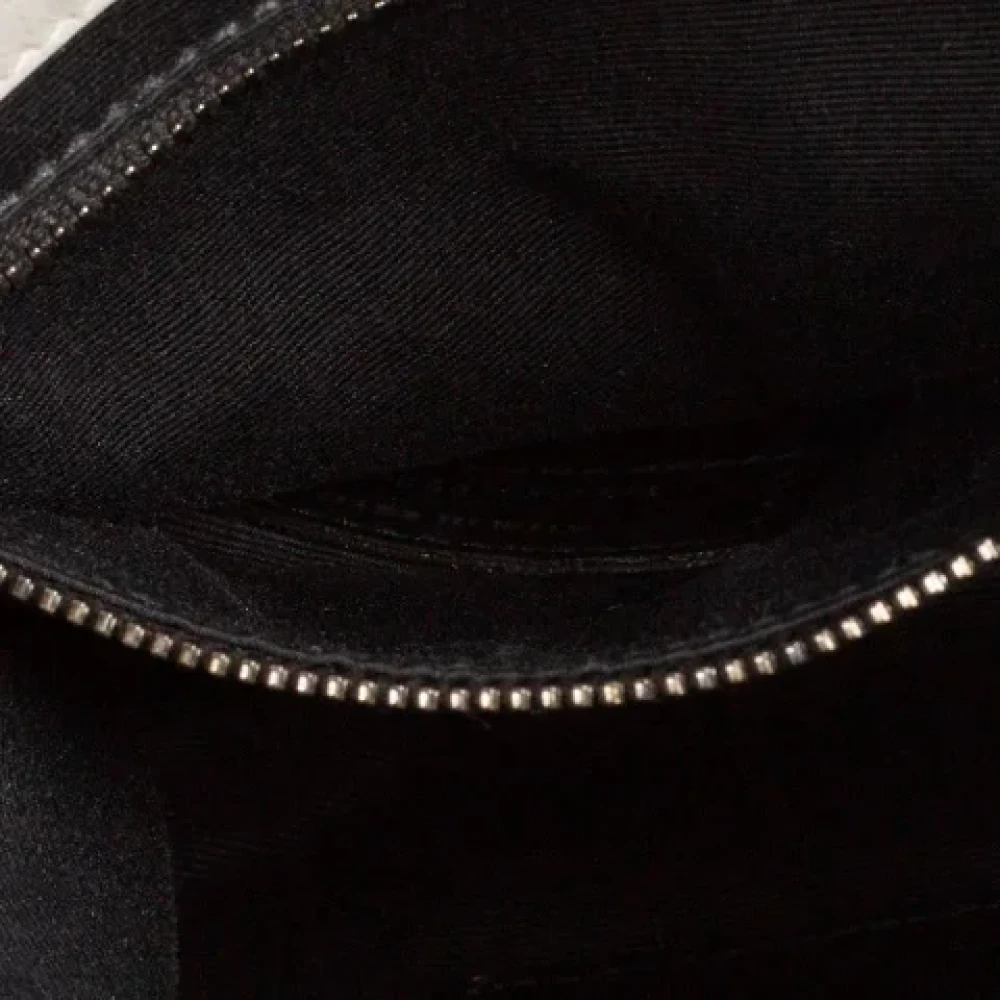 Yves Saint Laurent Vintage Pre-owned Leather shoulder-bags Gray Dames