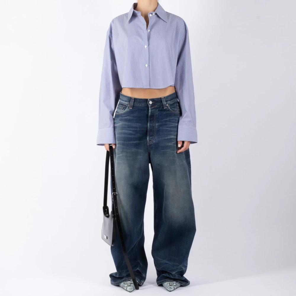 Acne Studios Zwarte Mini Schoudertas Black Dames