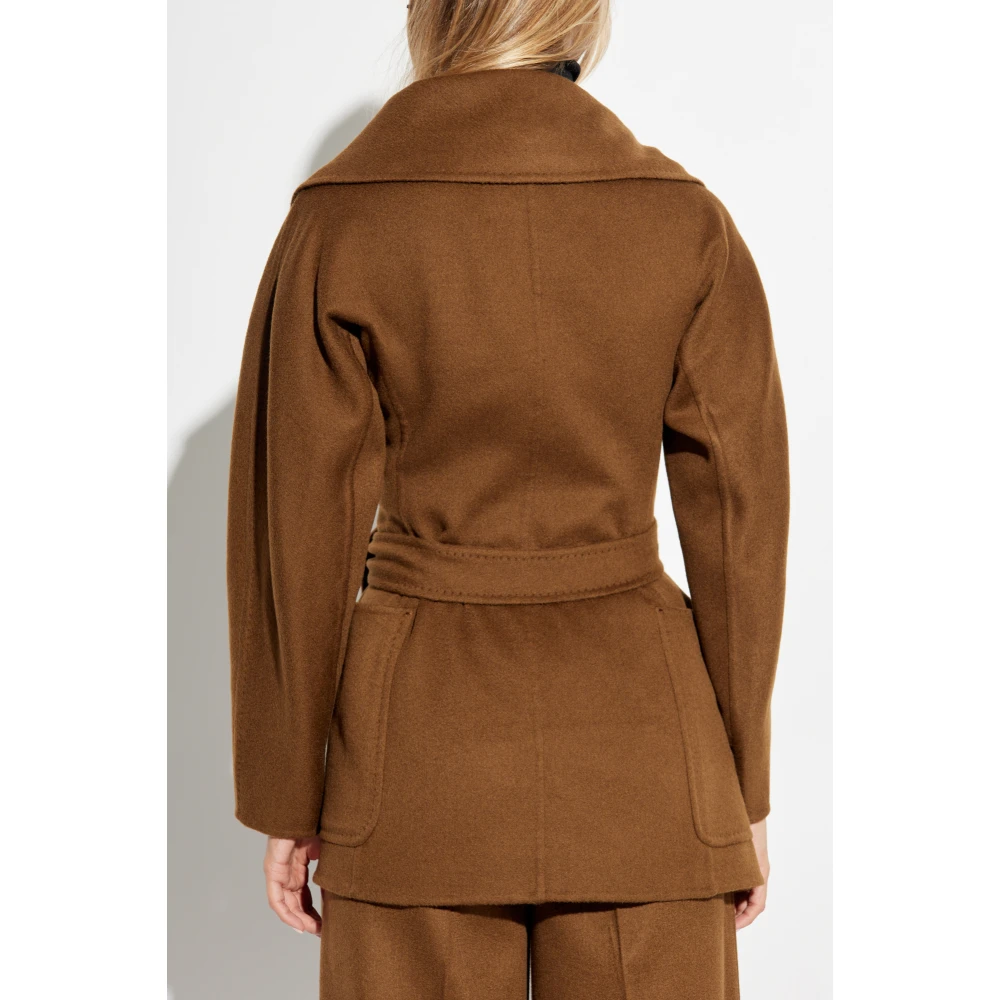 Max Mara Korte jas Holly Brown Dames