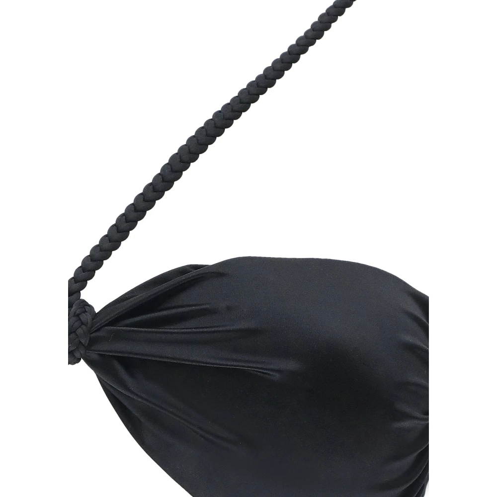 F**k Zwarte Bikini met Achterkant Veters Black Dames