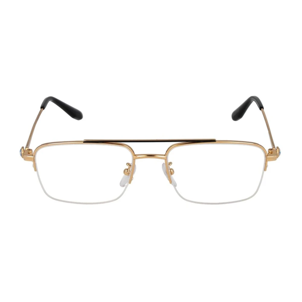 BMW Gouden Aviator Optische Frames voor Mannen Yellow Heren