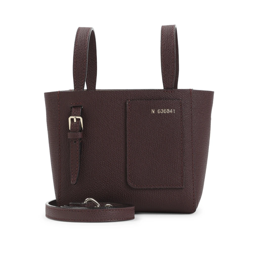 Valextra Women's Brown Shopping Bags, One Size, Bucket Mini Shoulder Bag