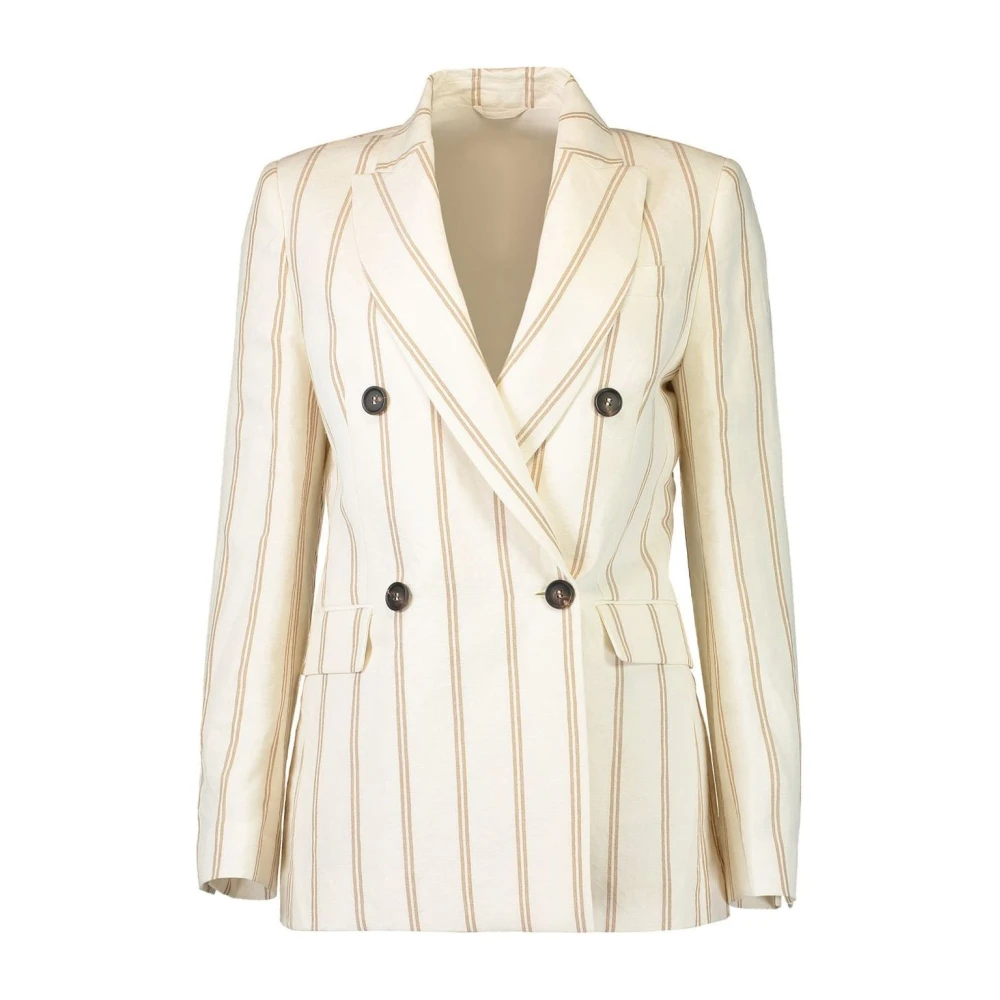 BRUNELLO CUCINELLI Stijlvolle Jassen voor Mannen White Dames