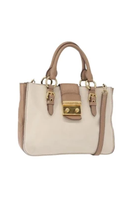 Pre-owned Leather Handbag
