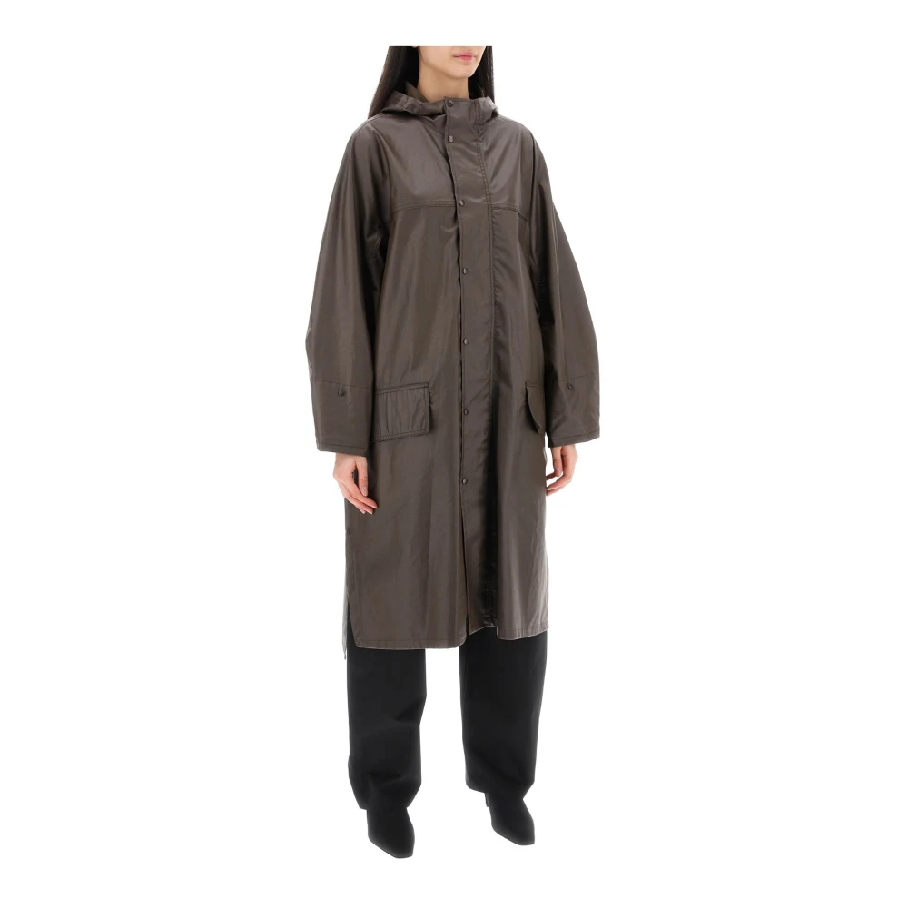 Lemaire Trench Coats Brown Dames