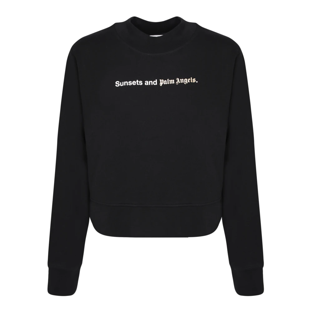 Palm Angels Mujer Negro Sudaderas, Talla: M