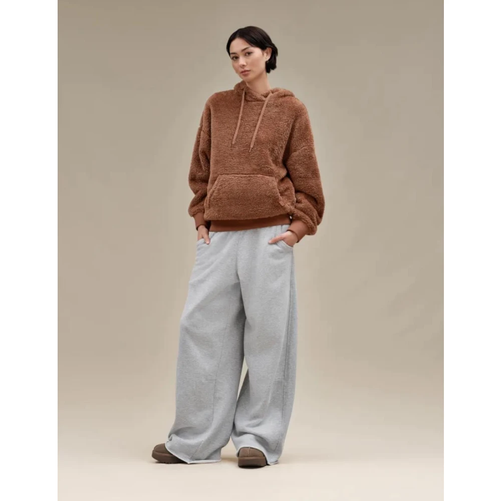 Ugg Bruine Sherpa Dames Sweatshirt Loyra Brown Dames