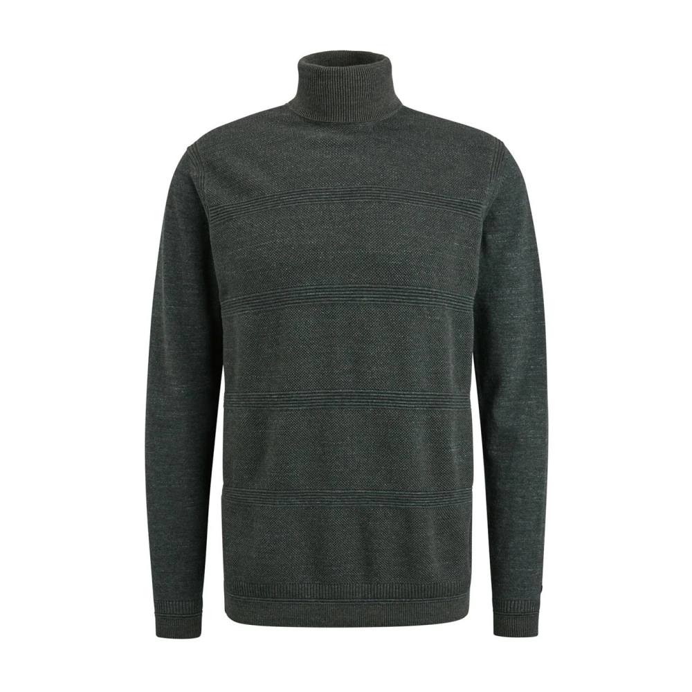 Cast Iron Heather Plated Roll Neck Coltrui Green Heren