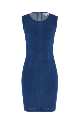 Dahlia Denim Mini Dress