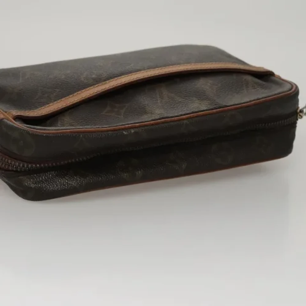 Louis Vuitton Vintage Pre-owned Canvas clutches Brown Dames