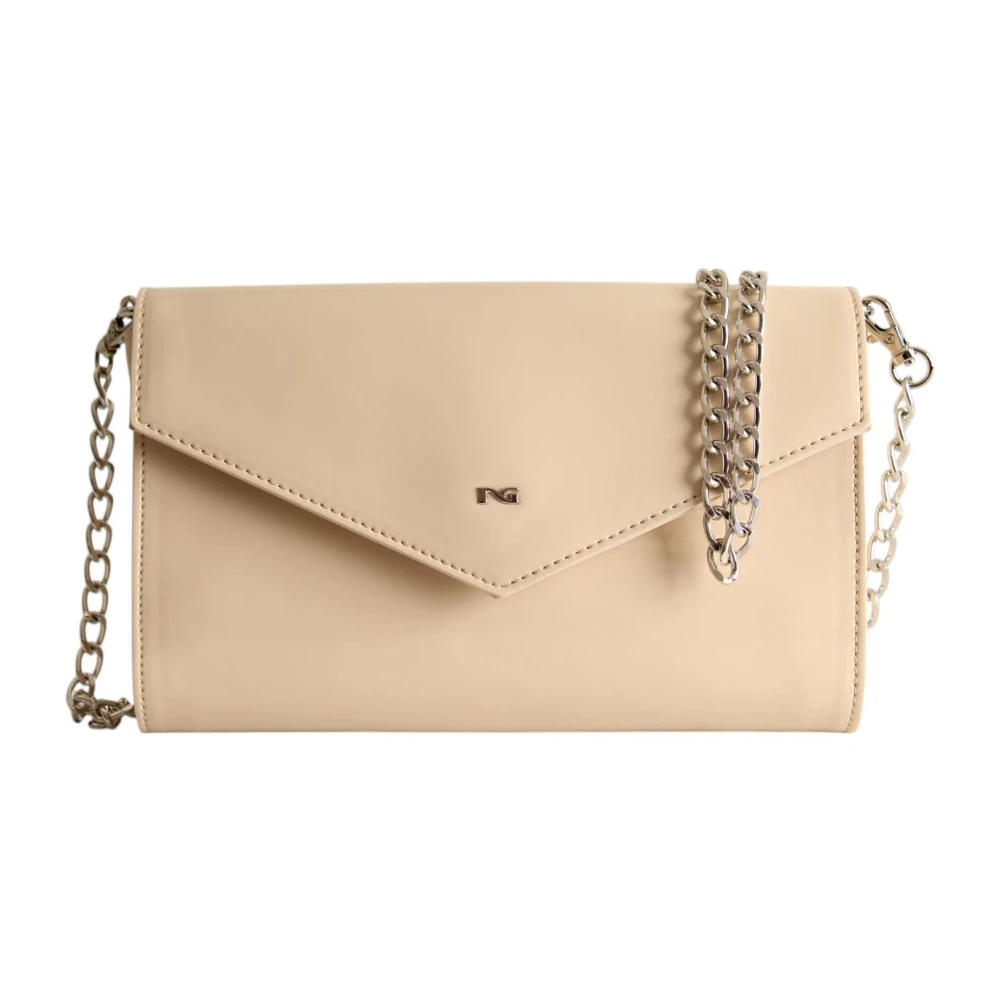 Nerogiardini Beige Cross Body Bags, Female, One Size, Stylish Crossbody Handbag