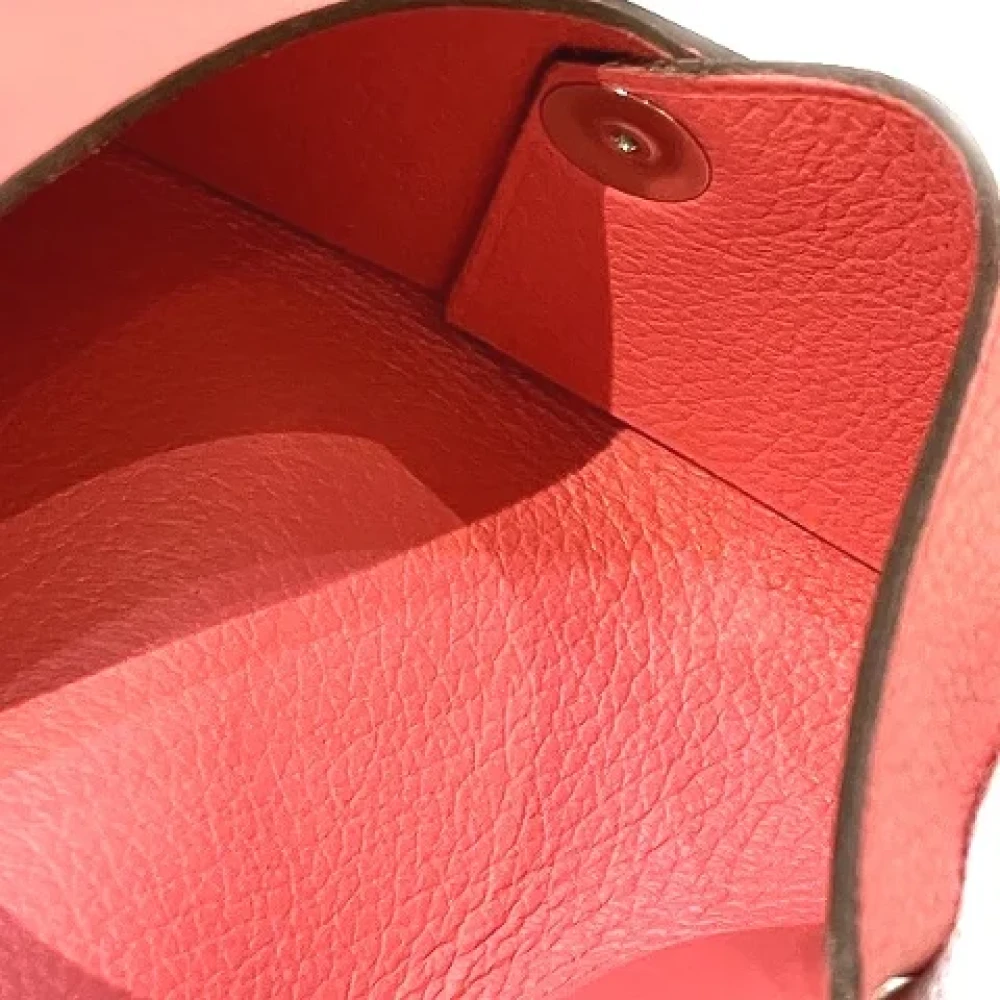 Hermès Vintage Pre-owned Leather wallets Pink Dames