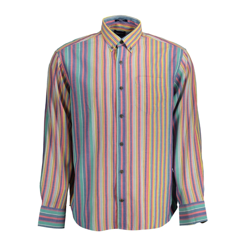 Gant Men's Light/Blue Elegant Button-Down Shirt