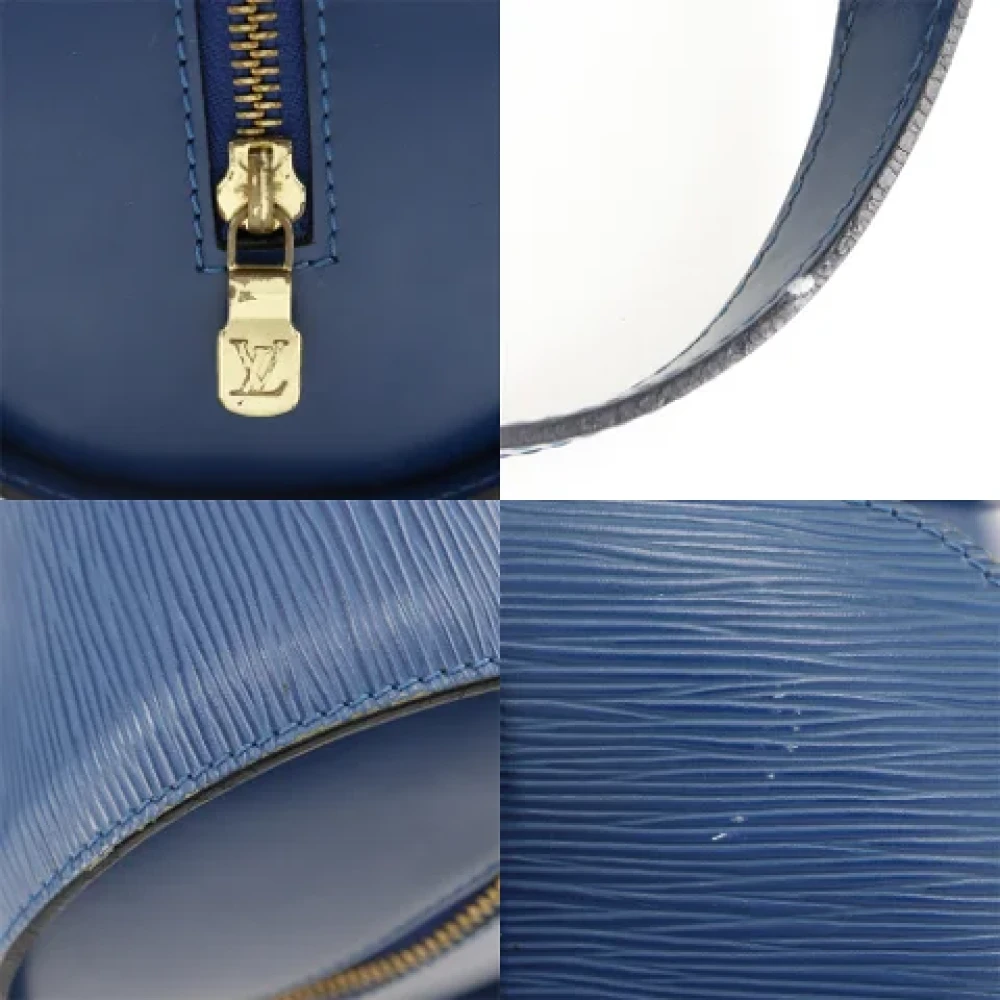 Louis Vuitton Vintage Pre-owned Leather handbags Blue Dames