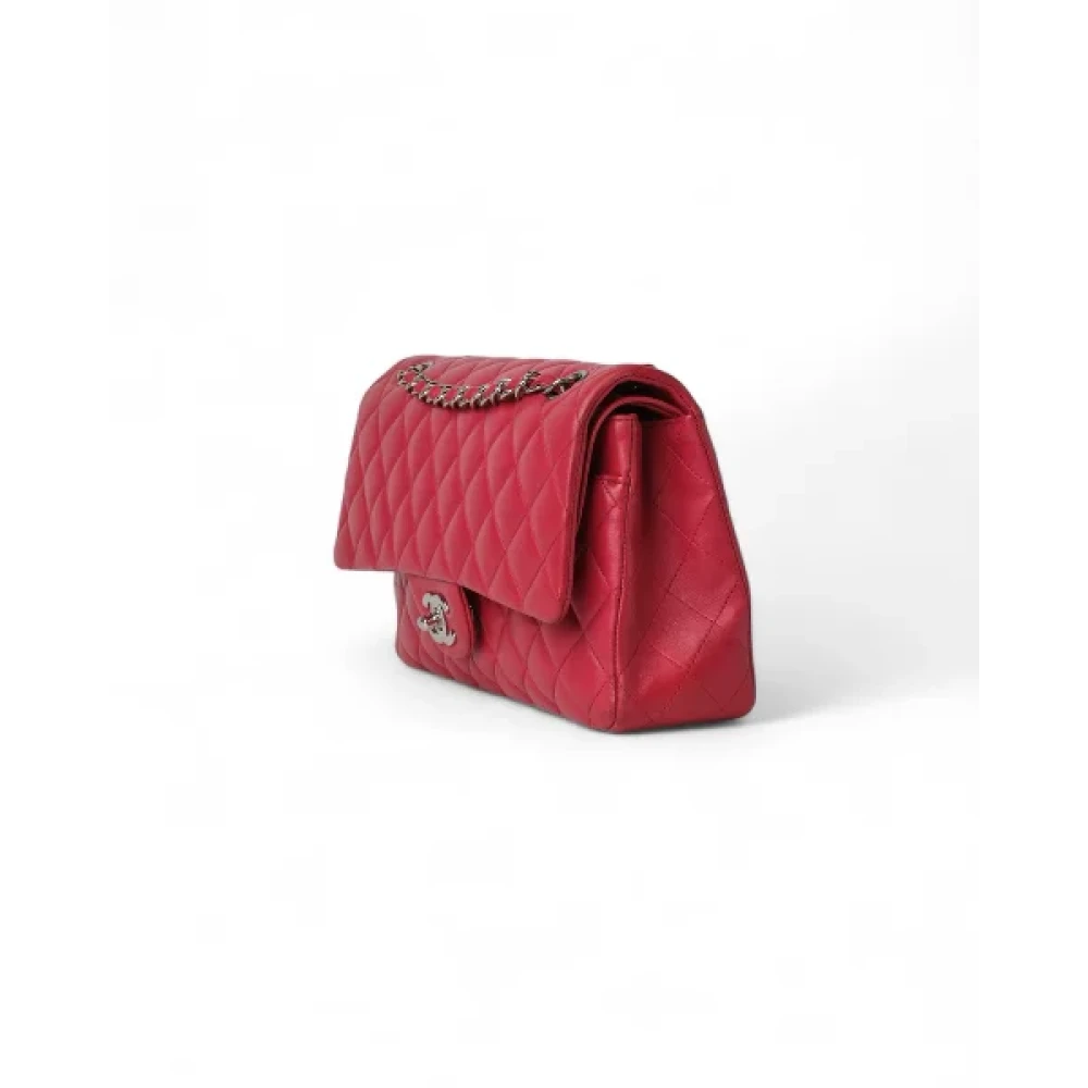 Chanel Vintage Pre-owned Leather chanel-bags Red Dames