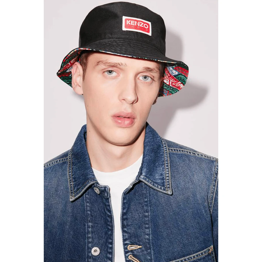 Kenzo Zwarte Urban Bob L Black Heren