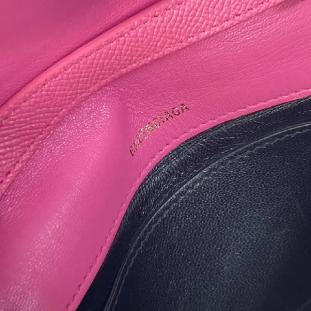 Balenciaga Vintage Pre-owned Leather shoulder-bags Pink Dames