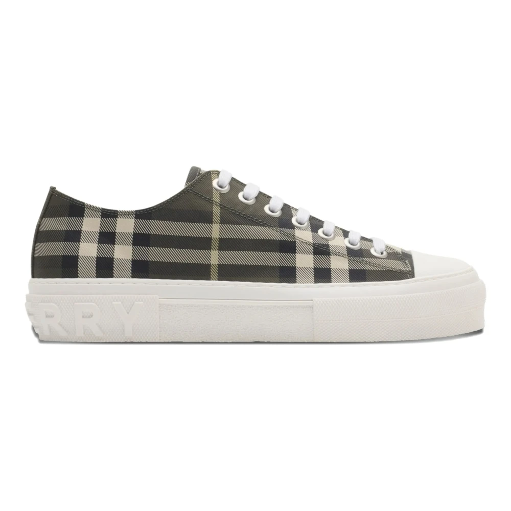 Burberry Men's Brown Check Trainers - Sneakers - 6 Uk - Shoes