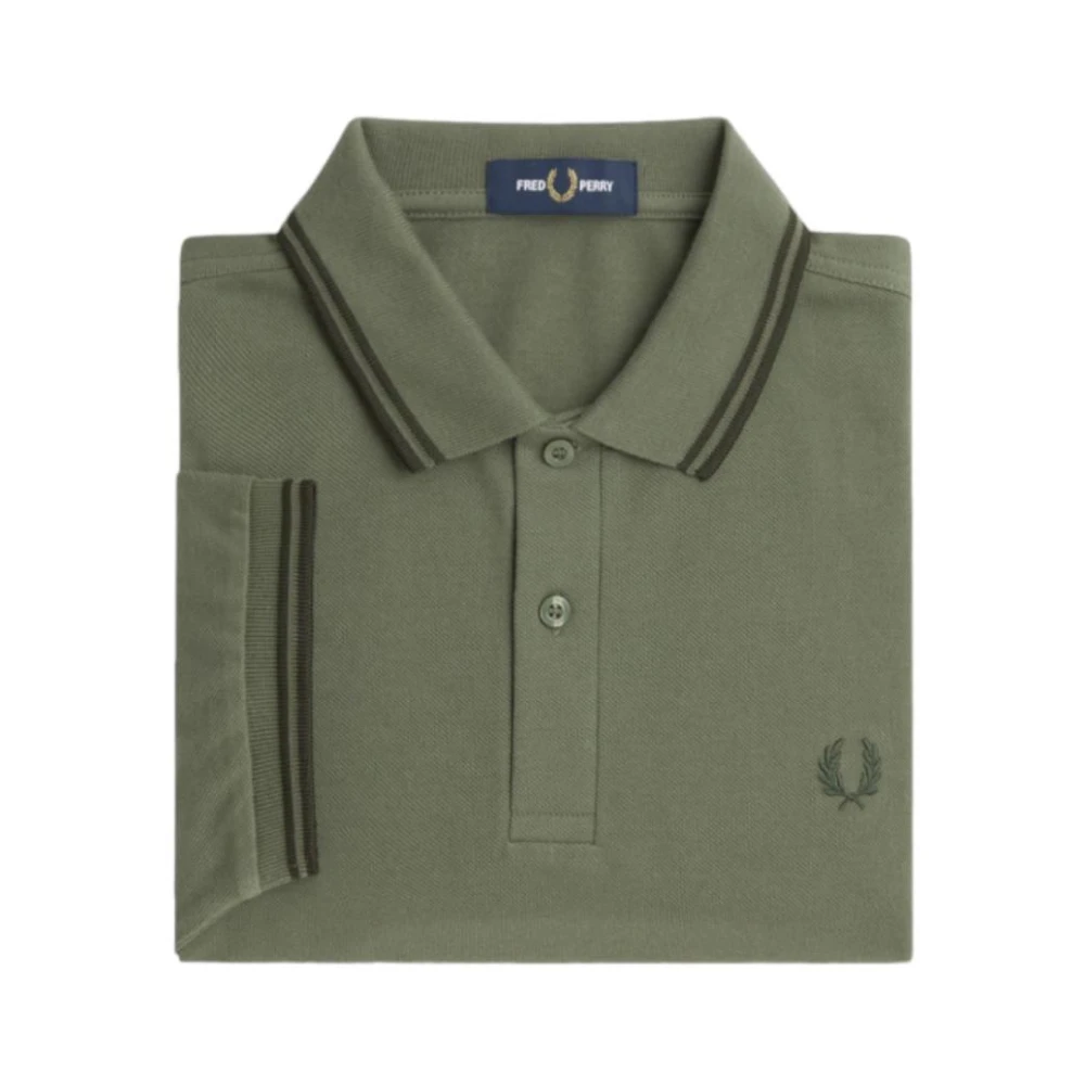 Fred Perry Iconisch Brits Poloshirt Green Heren
