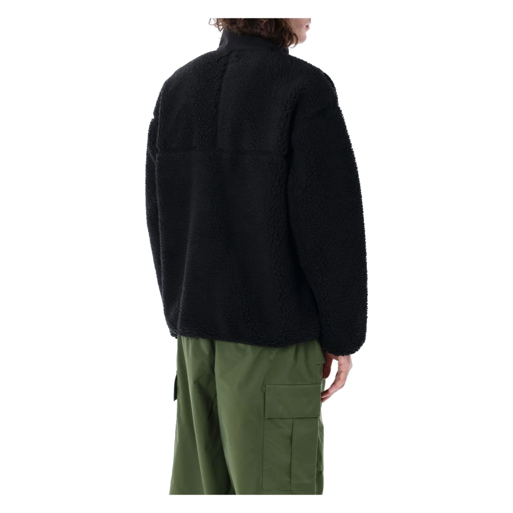 Manastash Zwarte Fleecejas Aw24 Black Heren