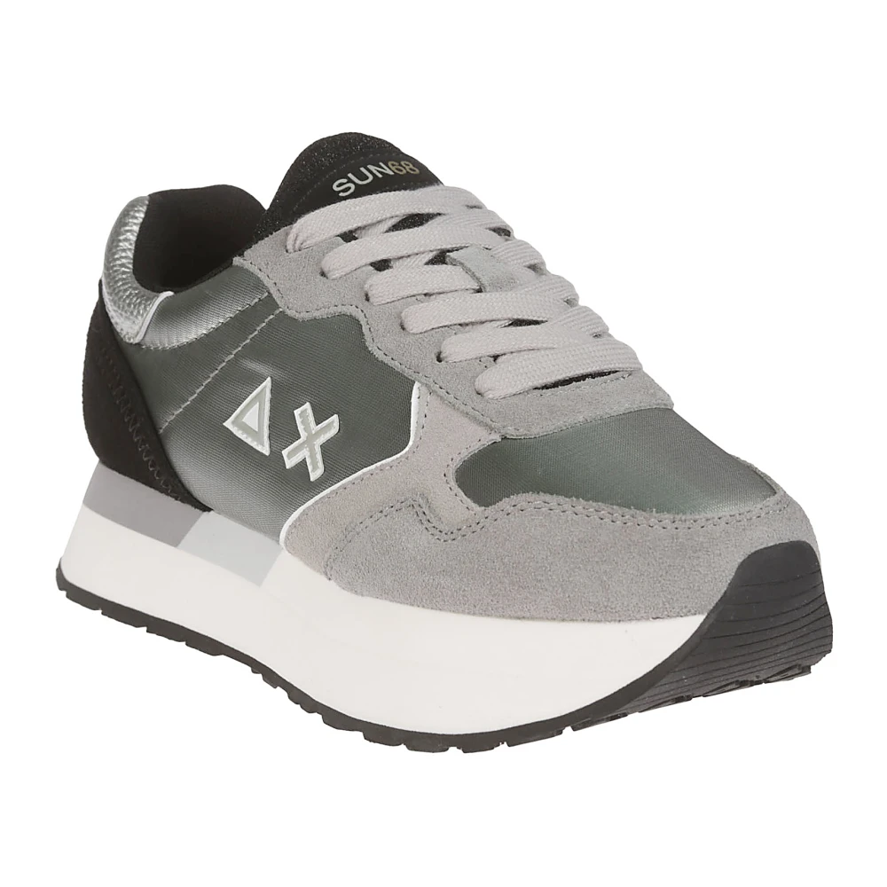 Sun68 Stijlvolle Sneakers voor Mannen en Vrouwen Gray Dames