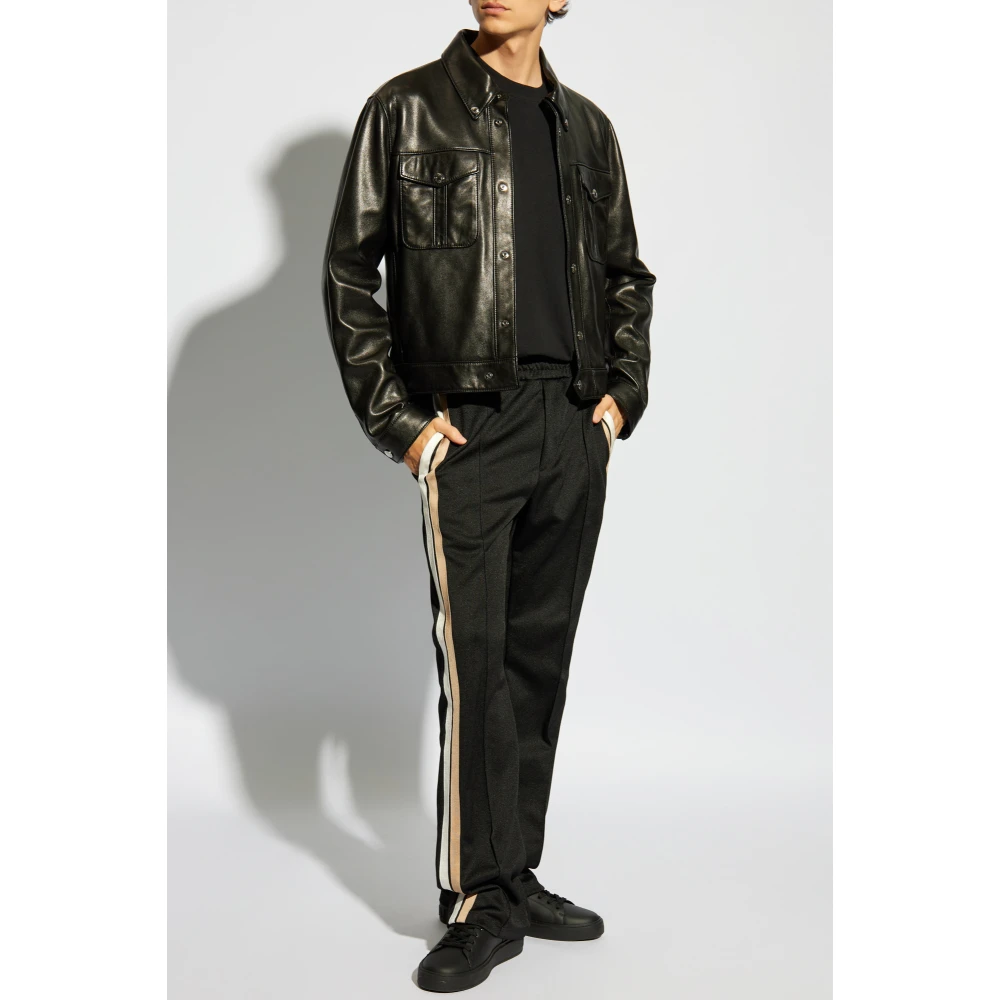 Samsøe T-shirt `Joel` Black Heren
